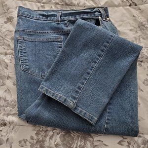 Jeans Blue St John's Bay Stretch Size 14S 14 Short